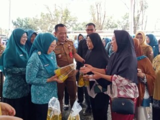 Disdag Lampung Utara Gelar Pasar Murah
