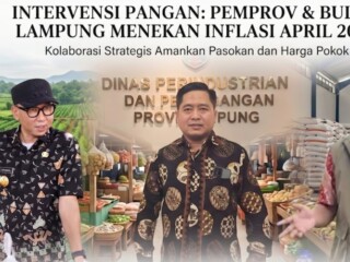 Operasi Pasar Minyakita, Kolaborasi Pemprov Lampung – Bulog Tekan Inflasi