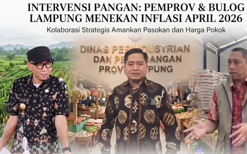 Operasi Pasar Minyakita, Kolaborasi Pemprov Lampung – Bulog Tekan Inflasi
