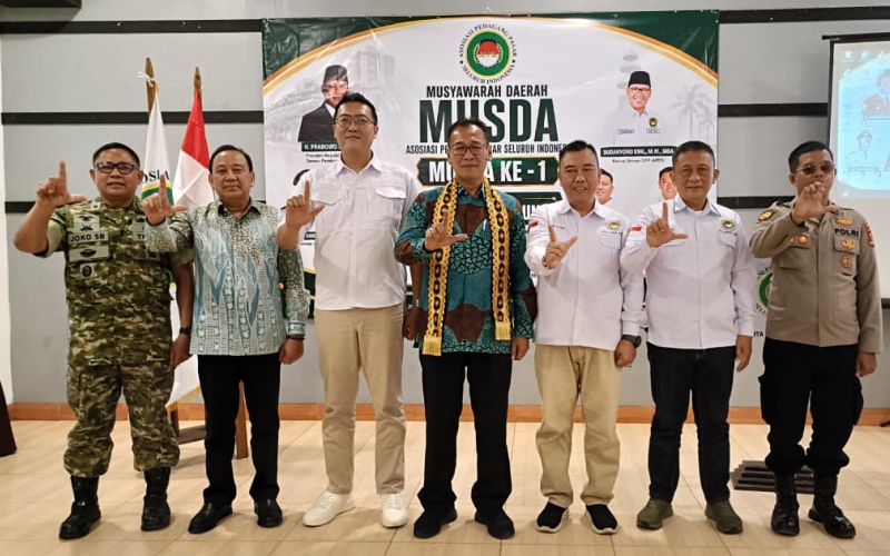 Hasyim Syarif Terpilih Aklamasi Sebagai Ketua DPD APPSI Kota Bandar Lampung Periode 2026-2031