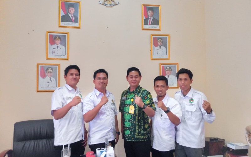 Audiensi DPD APPSI Lampung Selatan Bersama Kepala Dinas Perdagangan