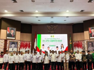 Lantik Kepengurusan DPD APPSI Kabupaten Bogor, Don Muzakir: APPSI Harus Aktif Mendukung Program Presiden Hingga Ke Akar Rumput