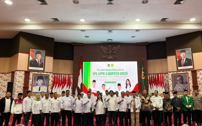 Lantik Kepengurusan DPD APPSI Kabupaten Bogor, Don Muzakir: APPSI Harus Aktif Mendukung Program Presiden Hingga Ke Akar Rumput